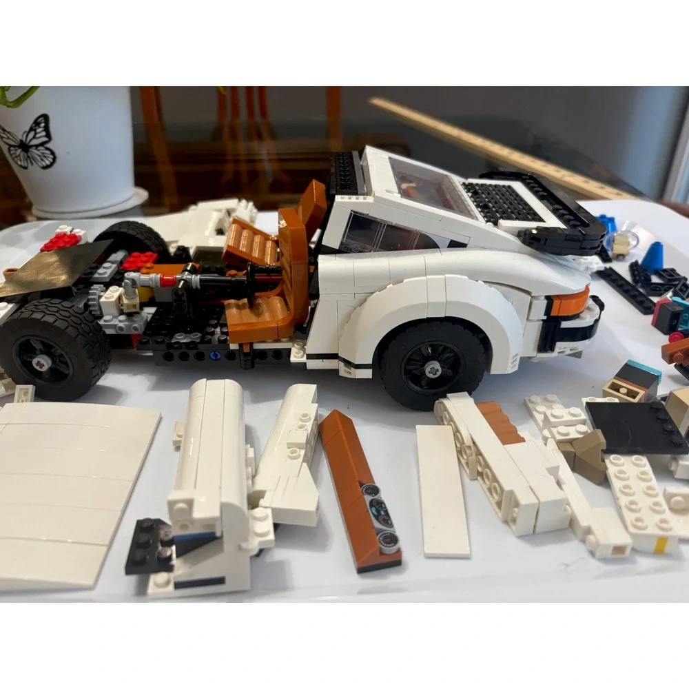 LEGO Technic Porsche 911 RSR 42096 White Race Car Parts